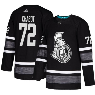 Adidas Ottawa Senators #72 Thomas Chabot Black Authentic 2019 All-Star Stitched NHL Jersey